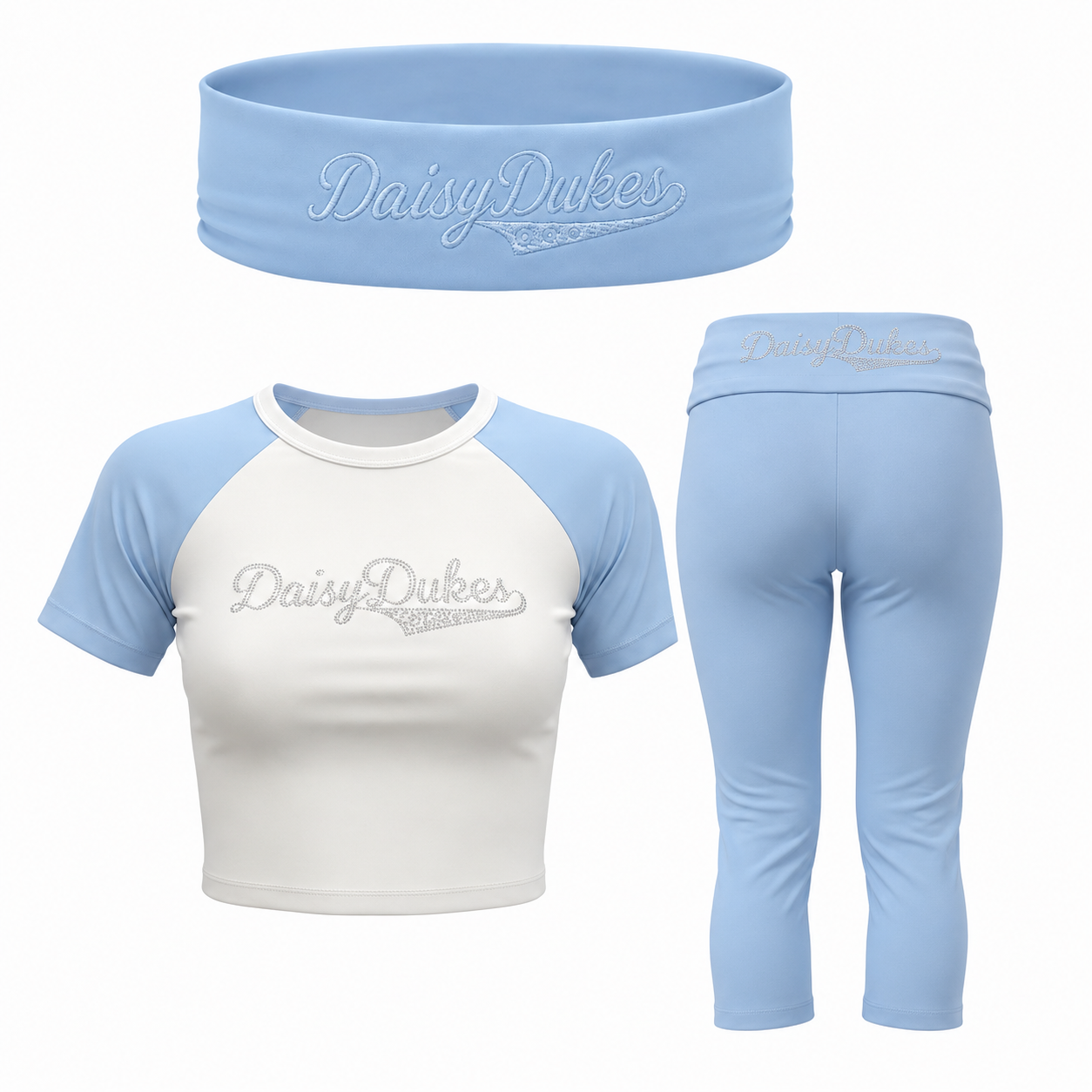 Cotton Candy 3 Piece Capri Set